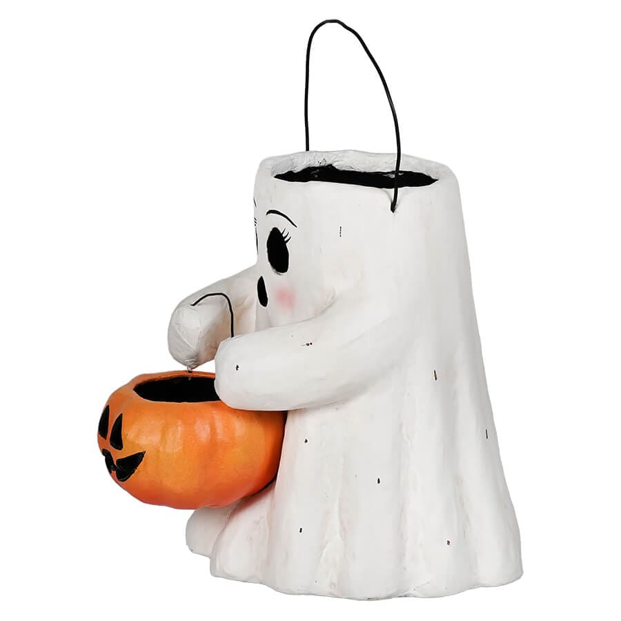 Sweet Boo With Pumpkin Bucket - Halloween