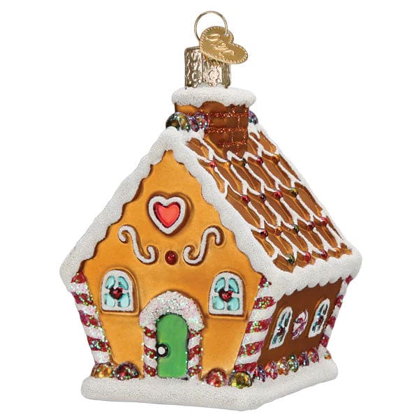 Sweet Gingerbread Cottage Ornament