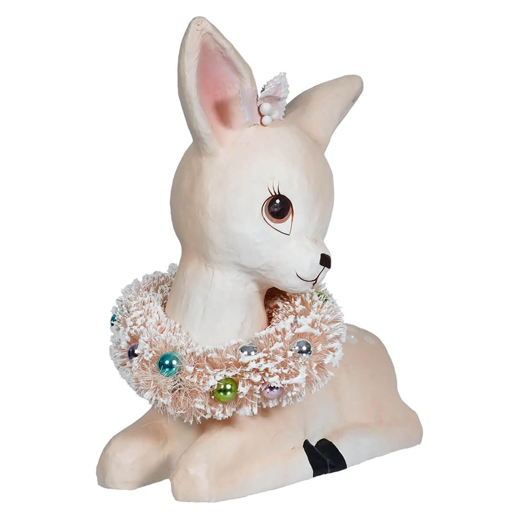 Sweet Pastel Fawn With Wreath By Bethany Lowe Designs Traditions sweet-pastel-fawn-with-wreath-by-bethany-lowe-designs-traditions