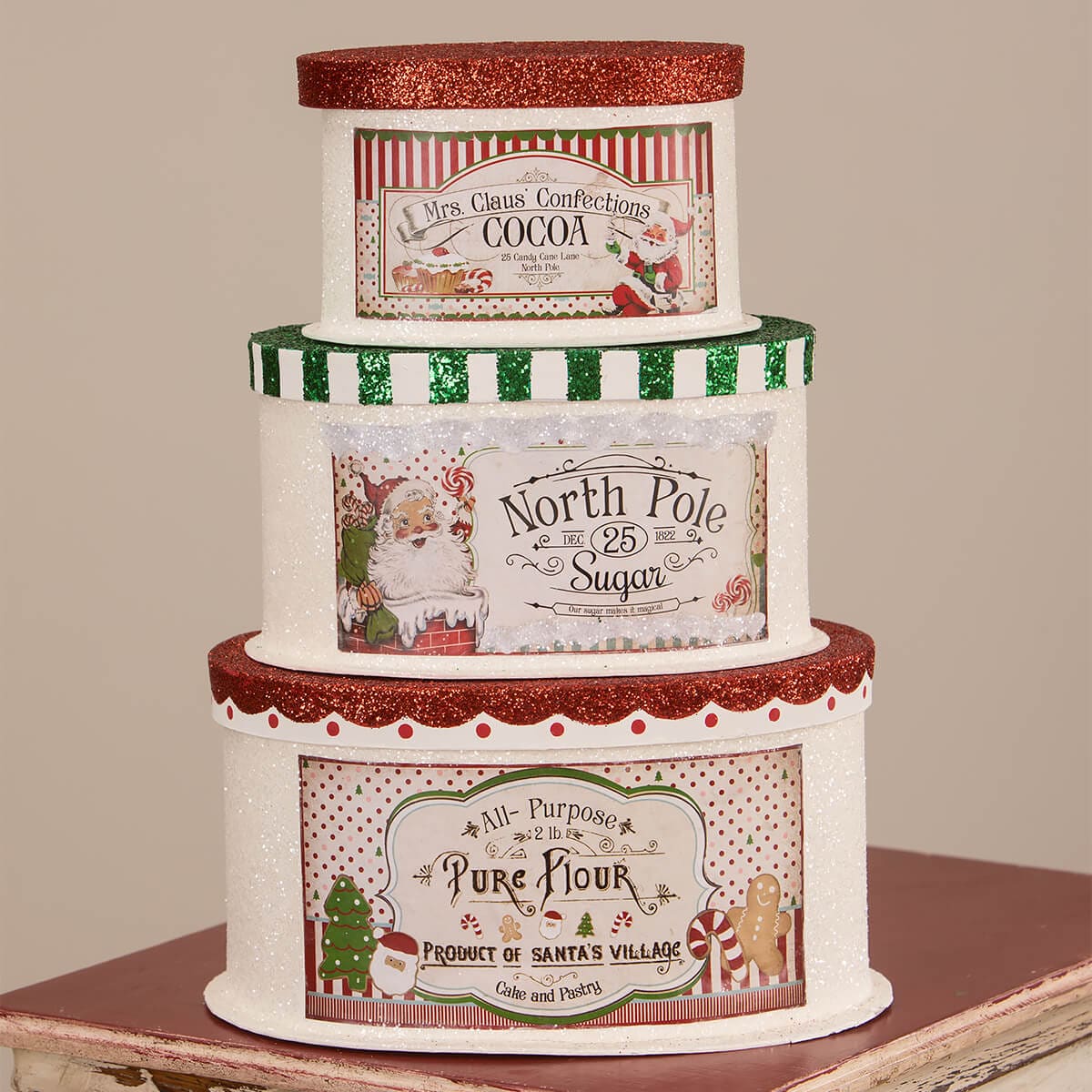 Sweet Tidings Christmas Boxes Set/3