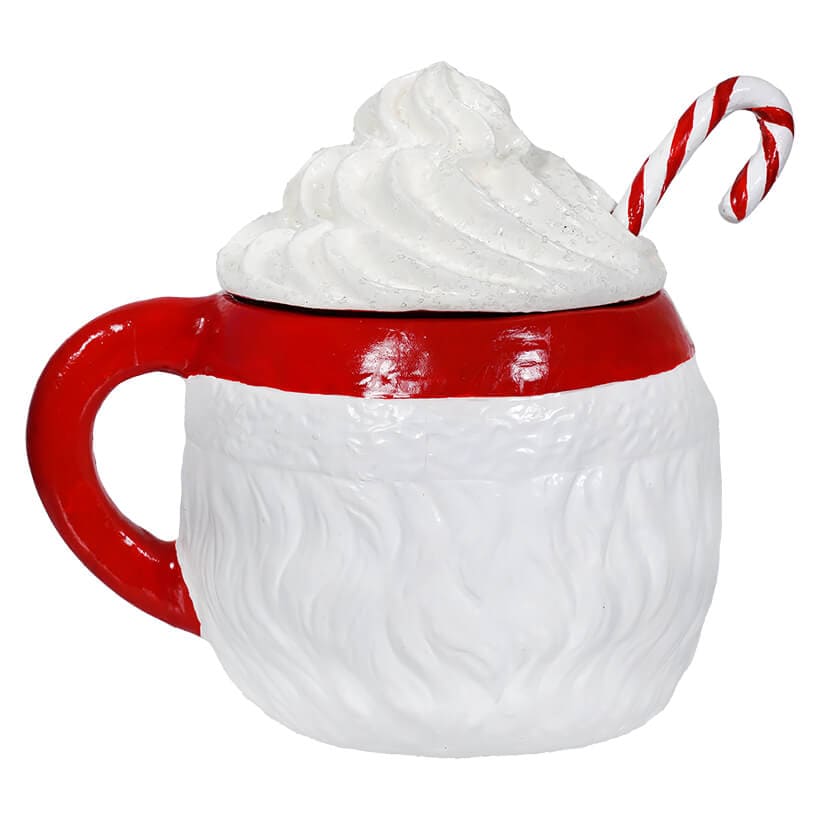 Sweet Tidings Santa Head Mug Container