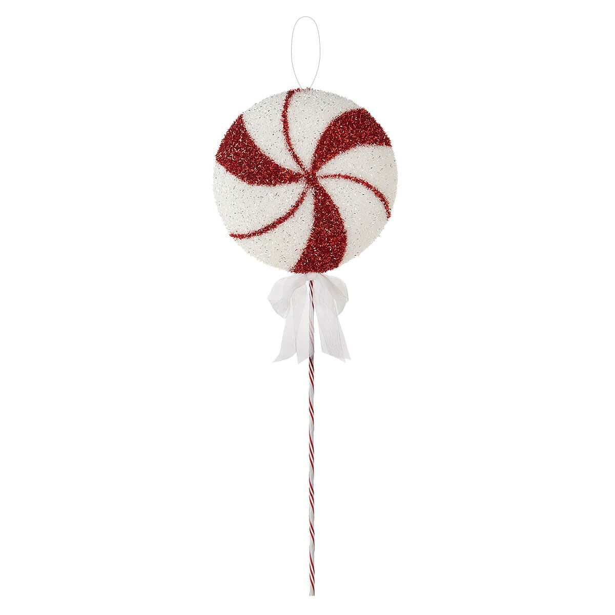 Swirling Peppermint Lollipop Pick