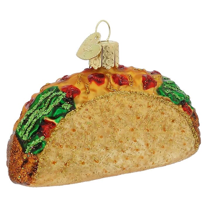 Taco Ornament