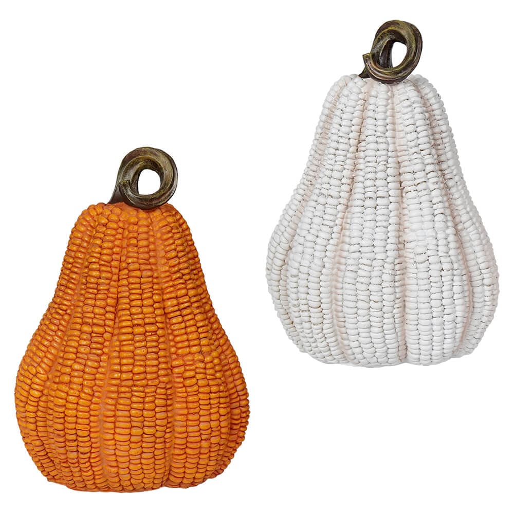 Tall Corn Pumpkins Set/2