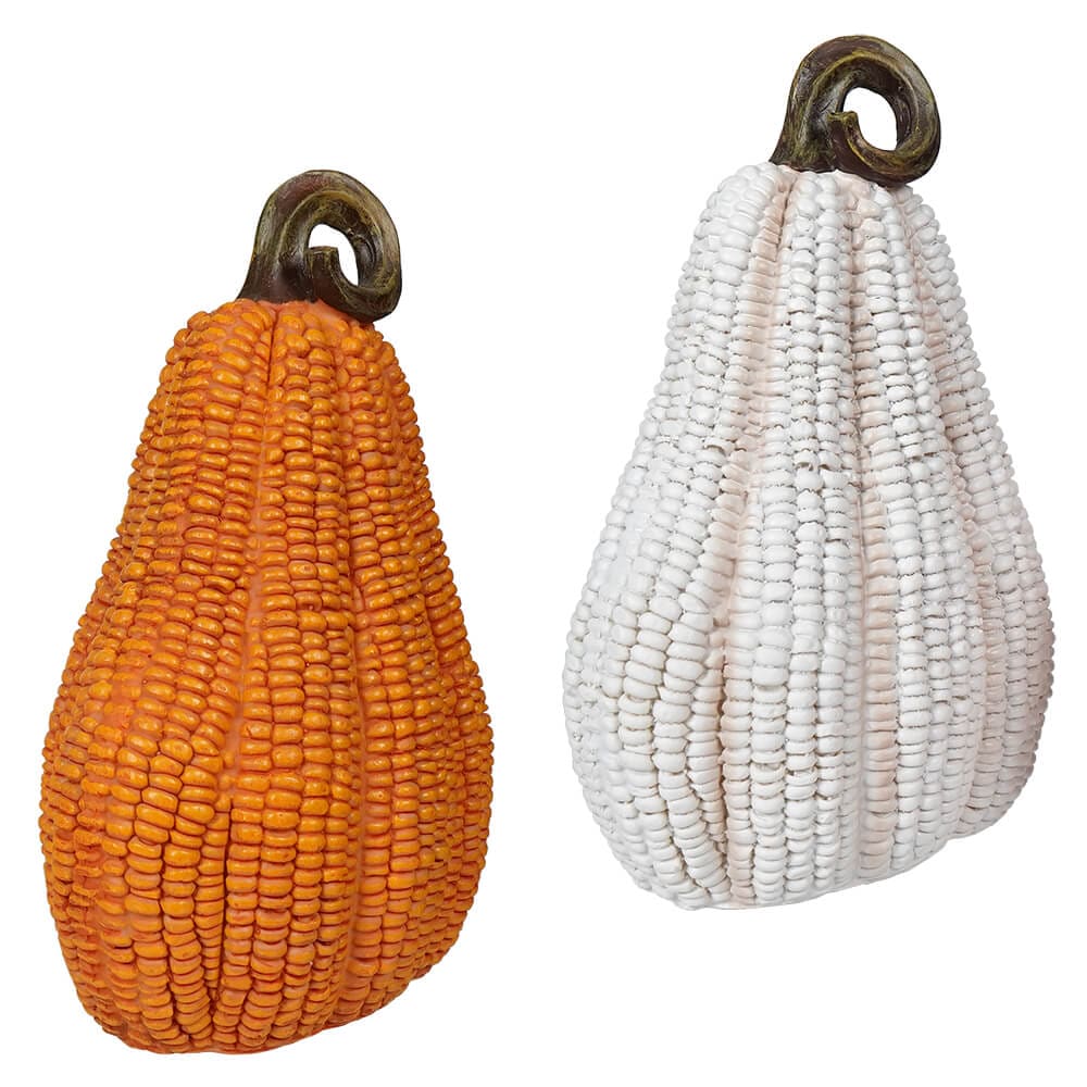 Tall Corn Pumpkins Set/2