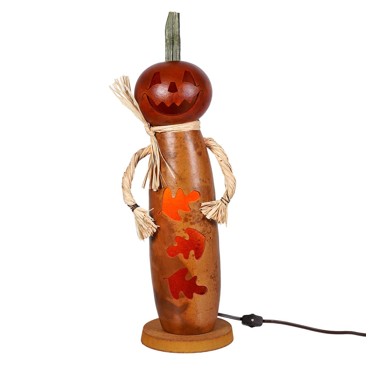 Tall Dexter Boy Large Lit Gourd