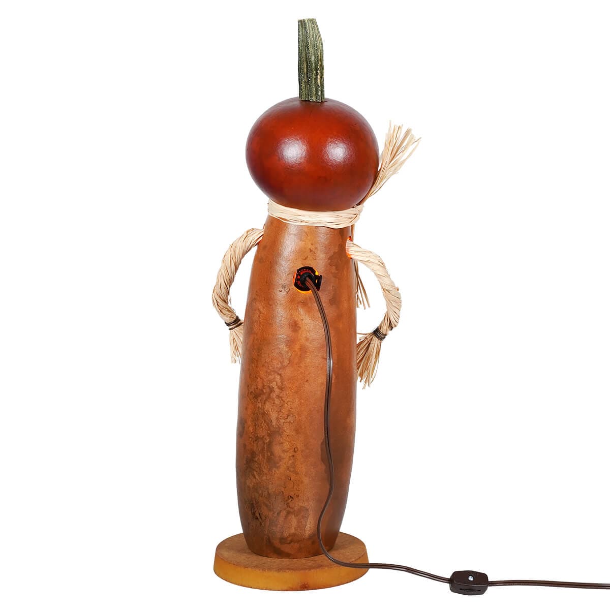 Tall Dexter Boy Large Lit Gourd