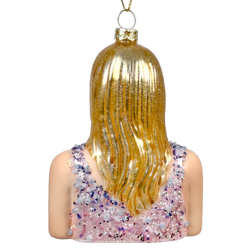 Taylor Swift Rhinestone Ornament - Ornaments