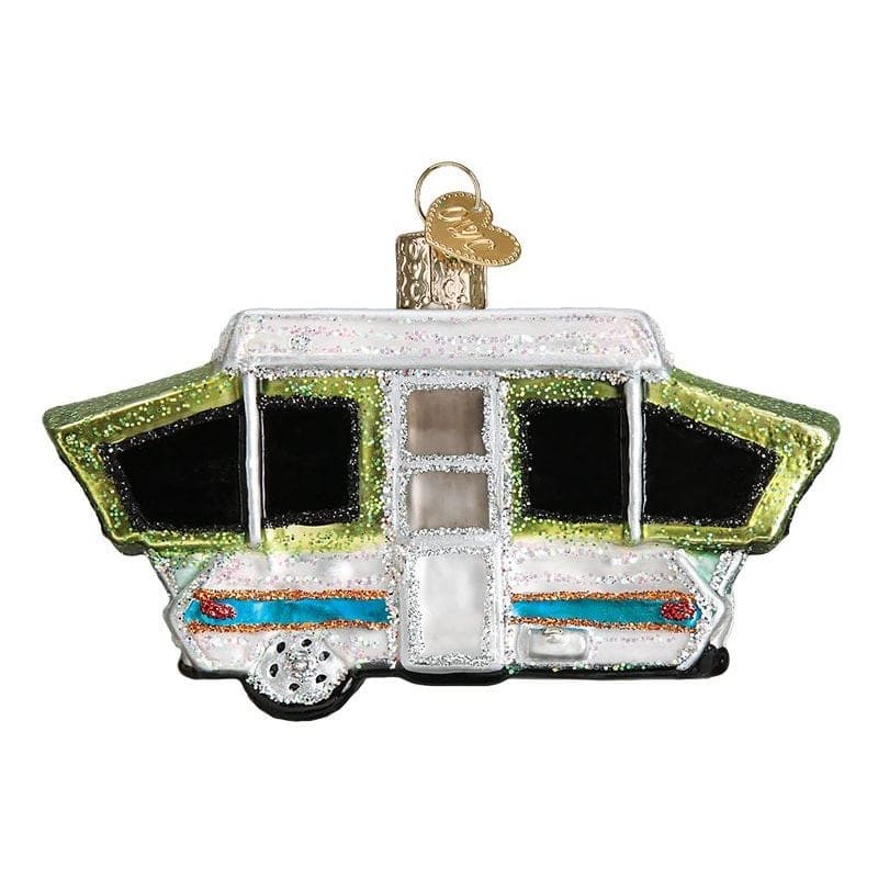 Tent Camper Ornament