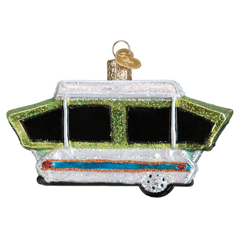 Tent Camper Ornament