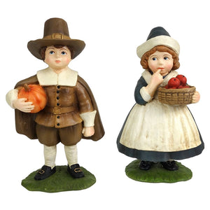 Thanksgiving Pilgrim Children Set/2