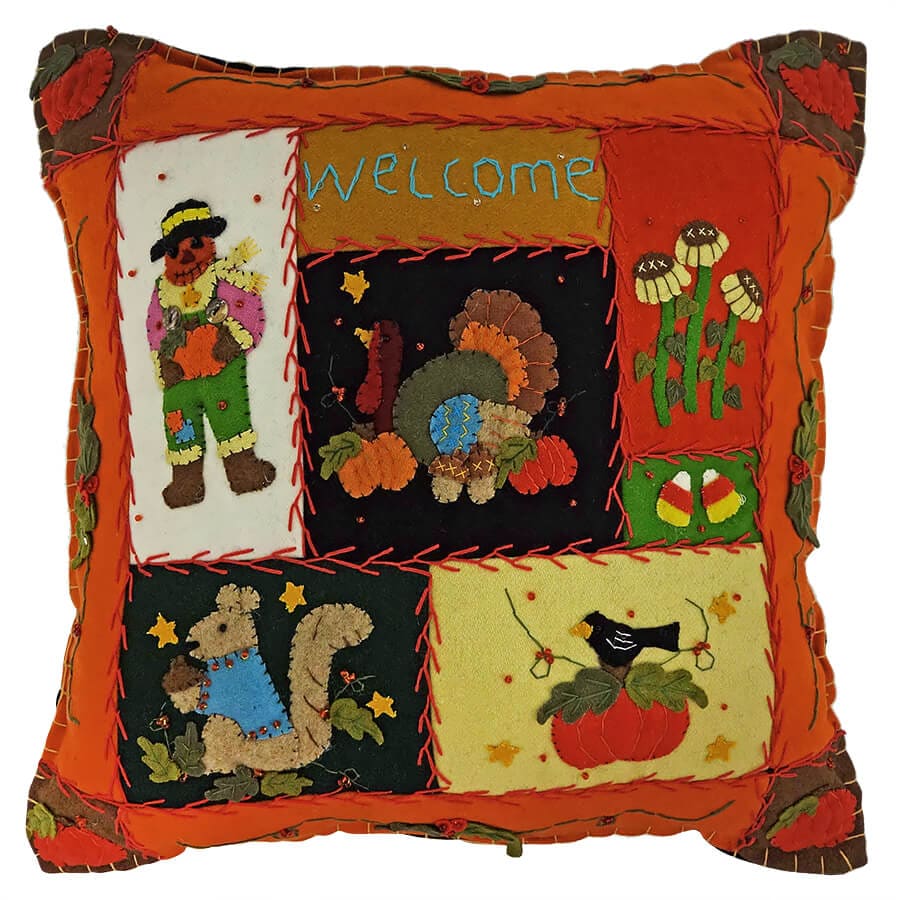 Thanksgiving Sampler Pillow