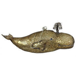 Thar She Blows Whale Ornament