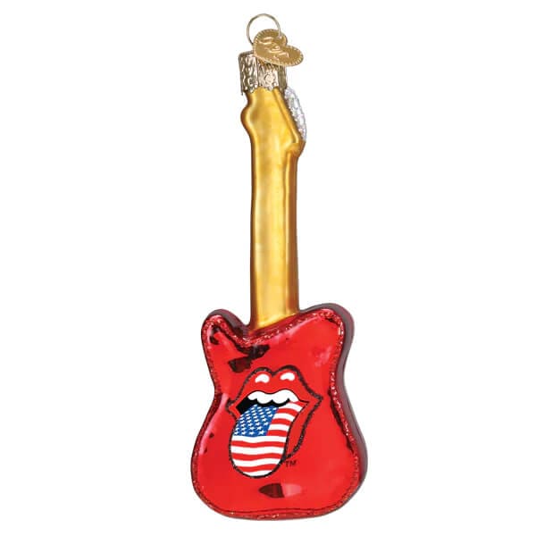 The Rolling Stones Guitar Ornament - Ornaments