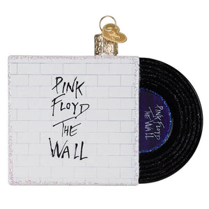 Pink floyd ornament featuring the wall album cover design in vibrant colors perfect for music ornament decor