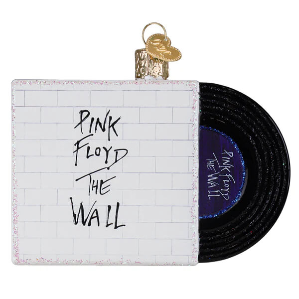 Pink floyd ornament featuring the wall album cover design in vibrant colors perfect for music ornament decor