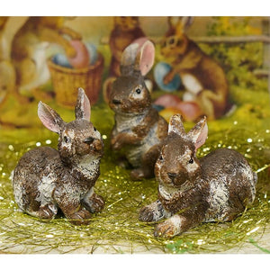 Three Spotted Bunnies Set/3
