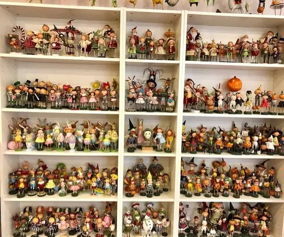 Lori's Collection of her Reproduction Figures