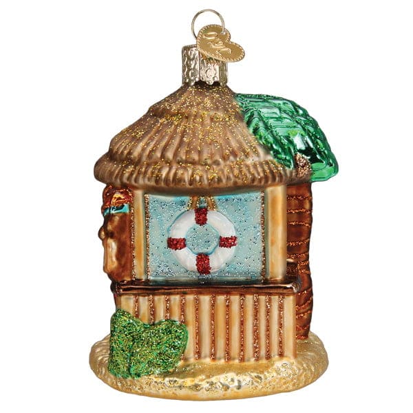 Tiki Hut Ornament