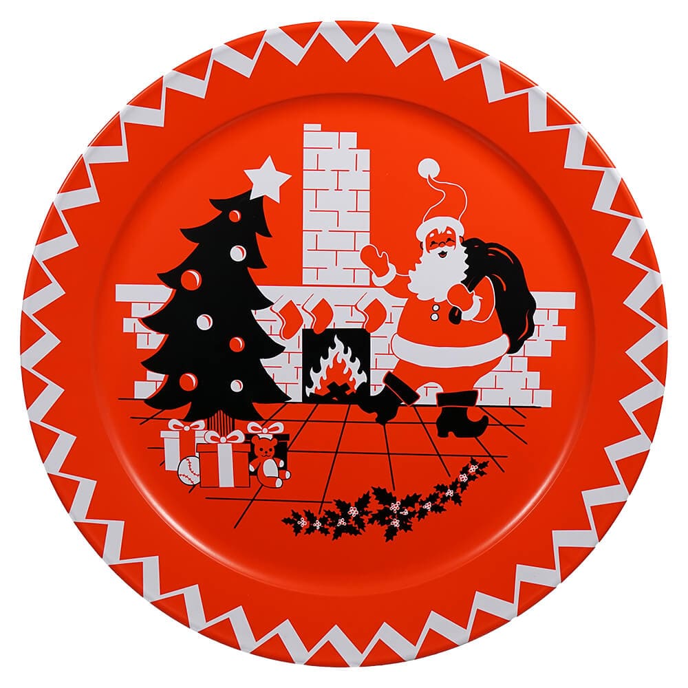 Tin Santa Tray