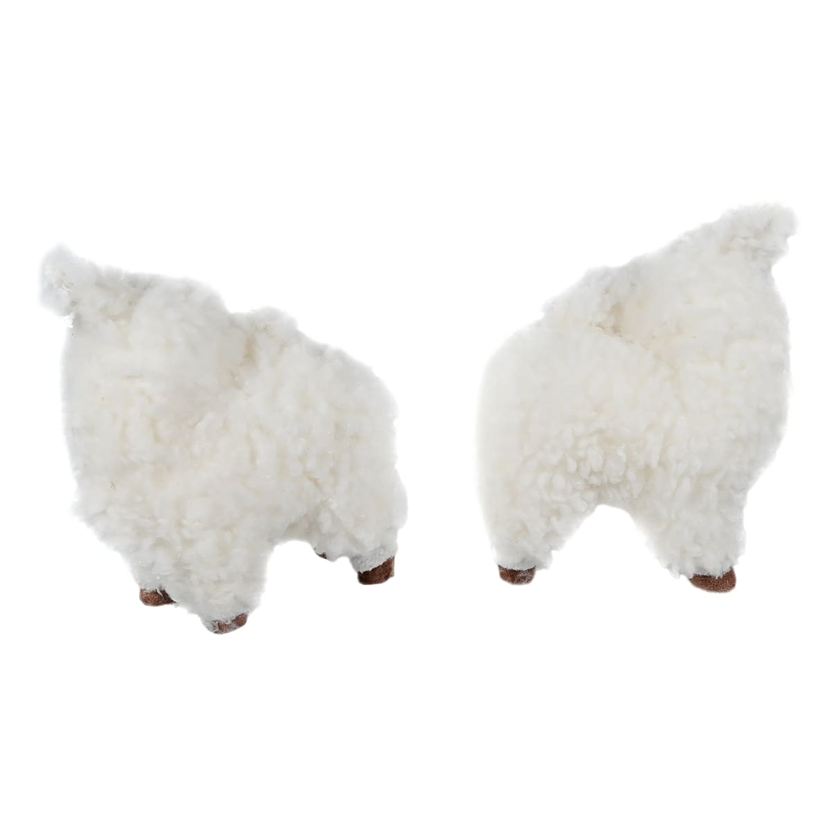 Too Cute Plush Sherpa Lambs Set/2 - Easter