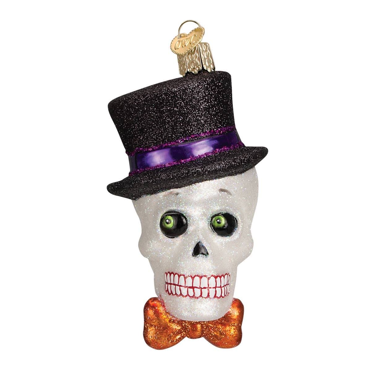 Top Hat Skeleton Ornament