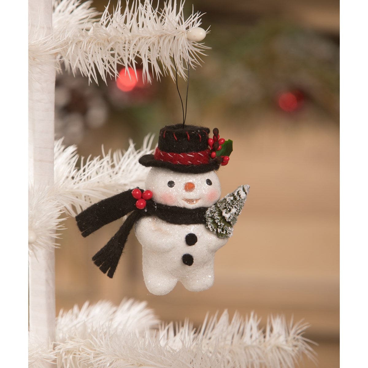 Traditional Snowman Ornament