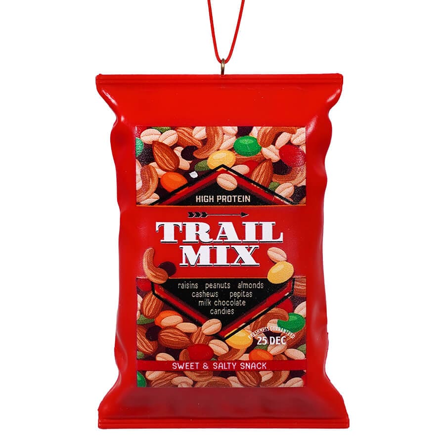 Trail Mix Snack Bag Ornament - Ornaments