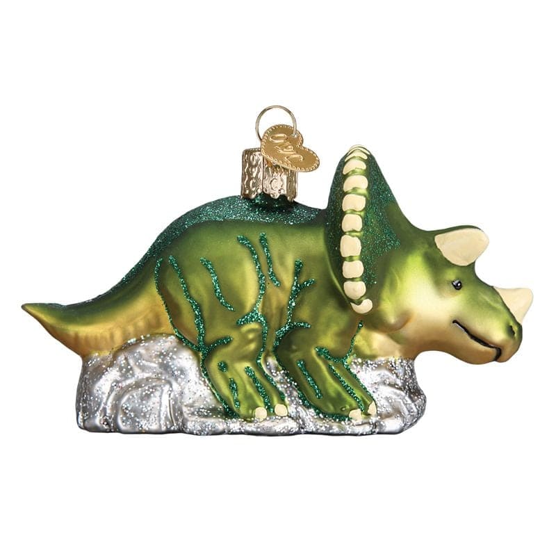 Triceratops Dinosaur Ornament