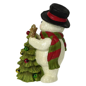Trimming The Tree Snowman