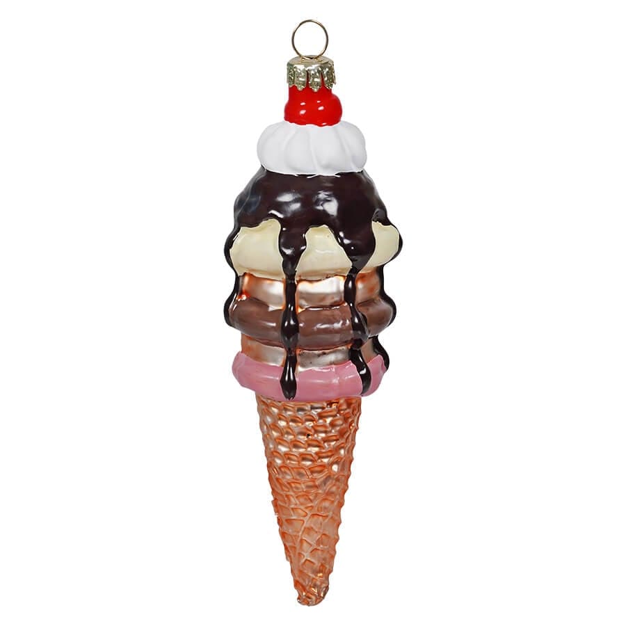 Triple Scoop Deluxe Ornament