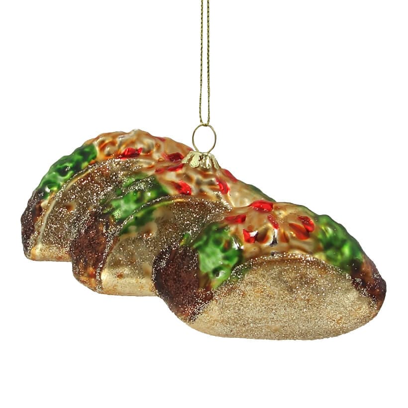 Triple Taco Ornament