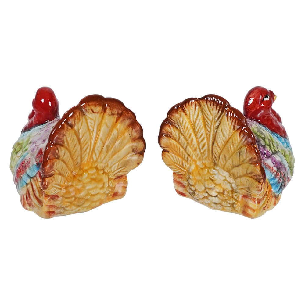 Turkey Salt & Pepper Shakers Set/2 - Thanksgiving