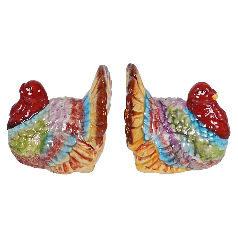 Turkey Salt & Pepper Shakers Set/2 - Thanksgiving