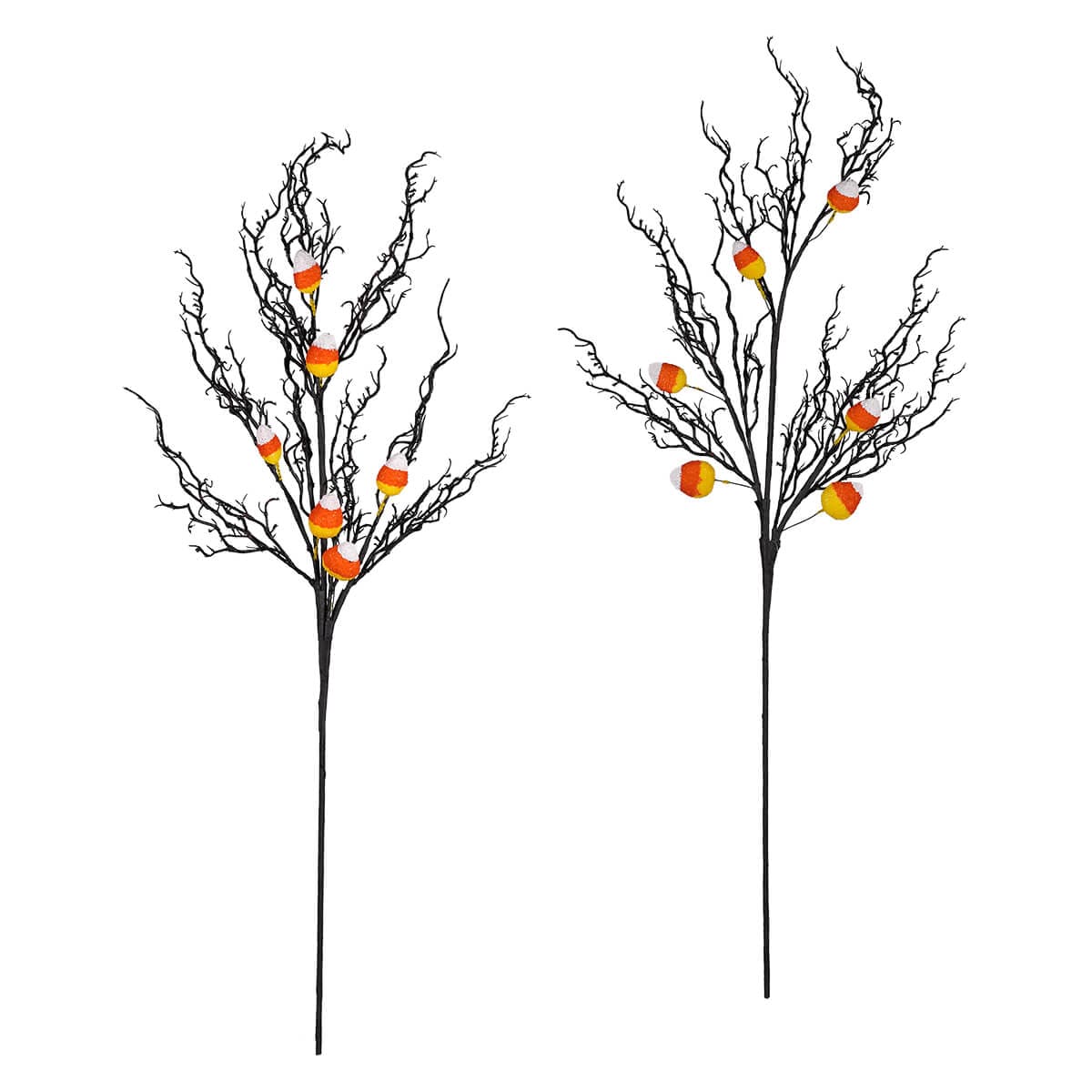 Twig & Candy Corn Sprays Set/2 - Halloween