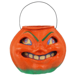 Two Sided Jack O' Lantern Bucket