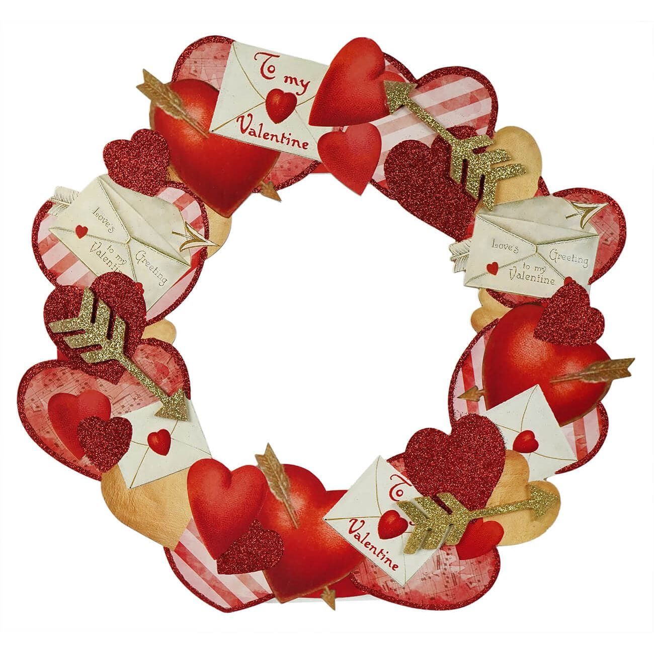 Valentine Dummy Board Wreath