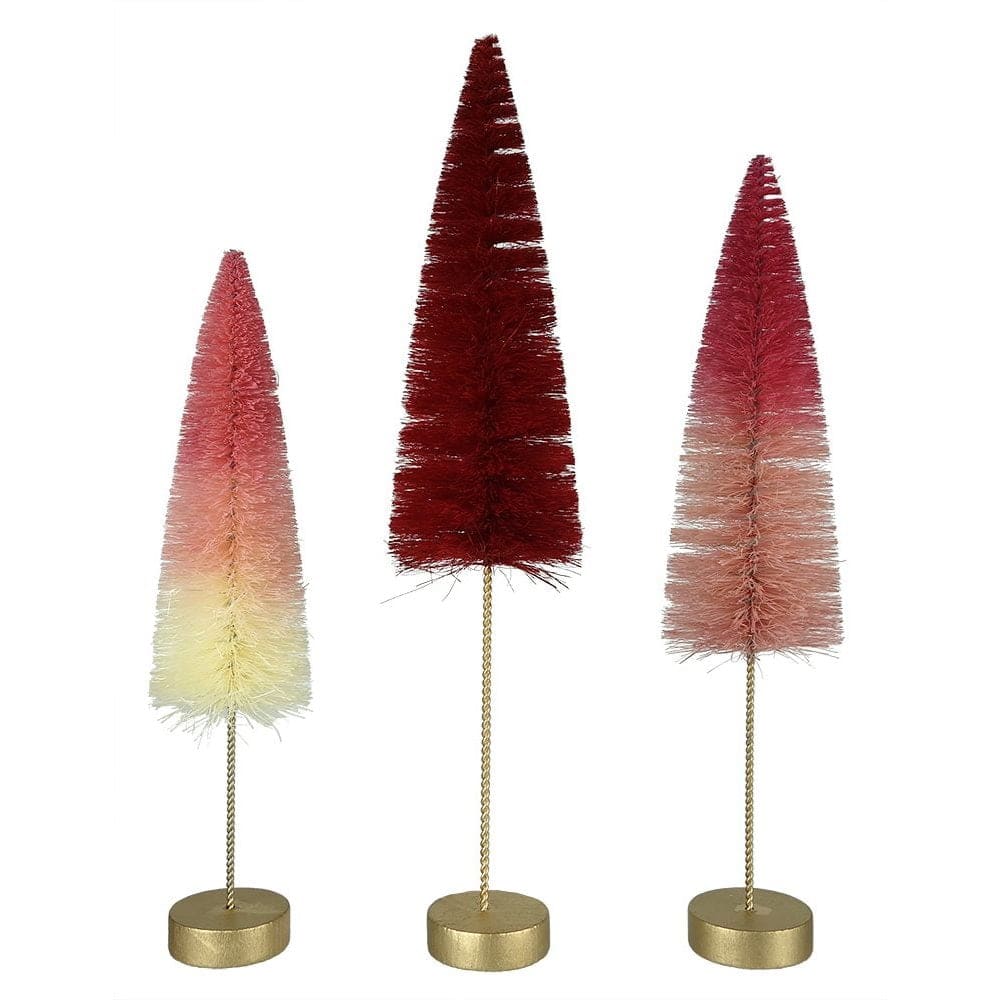 Valentine Ombre Trees Set/3