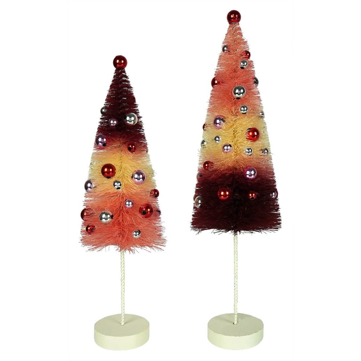 Valentine Tri-Colored Trees Set/2