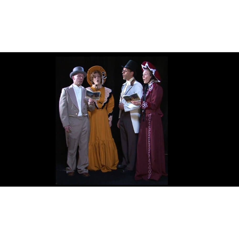 Victorian Carolers Projection DVD