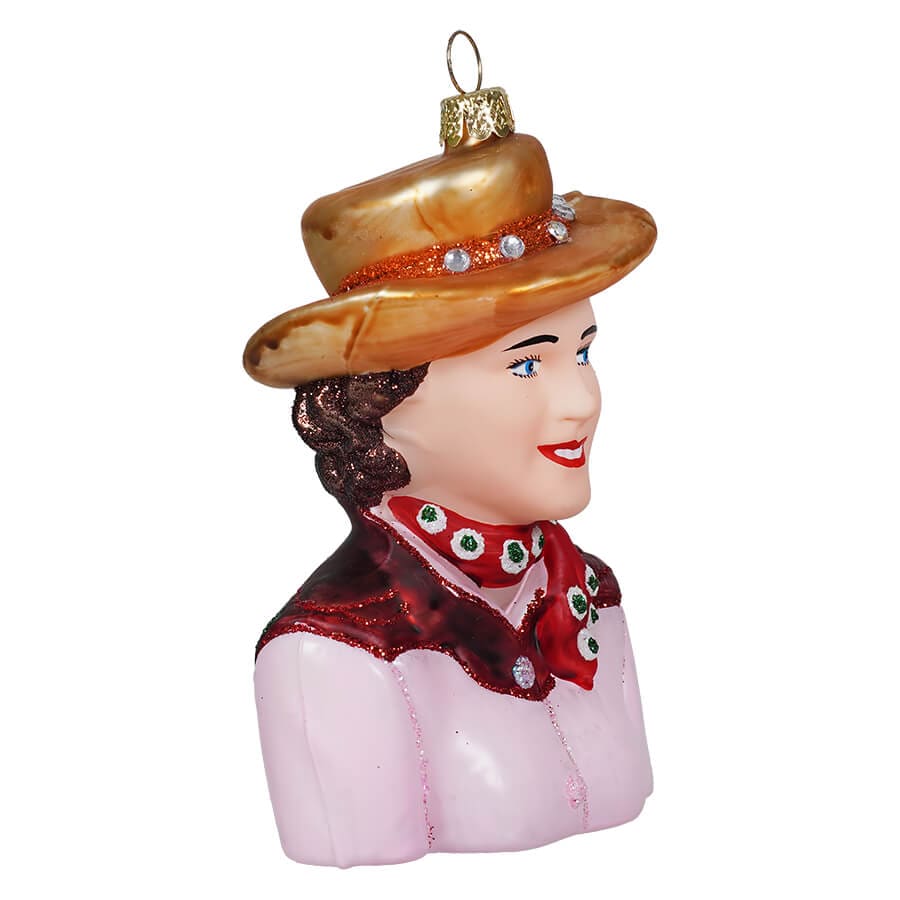 Vintage Cowgirl Ornament