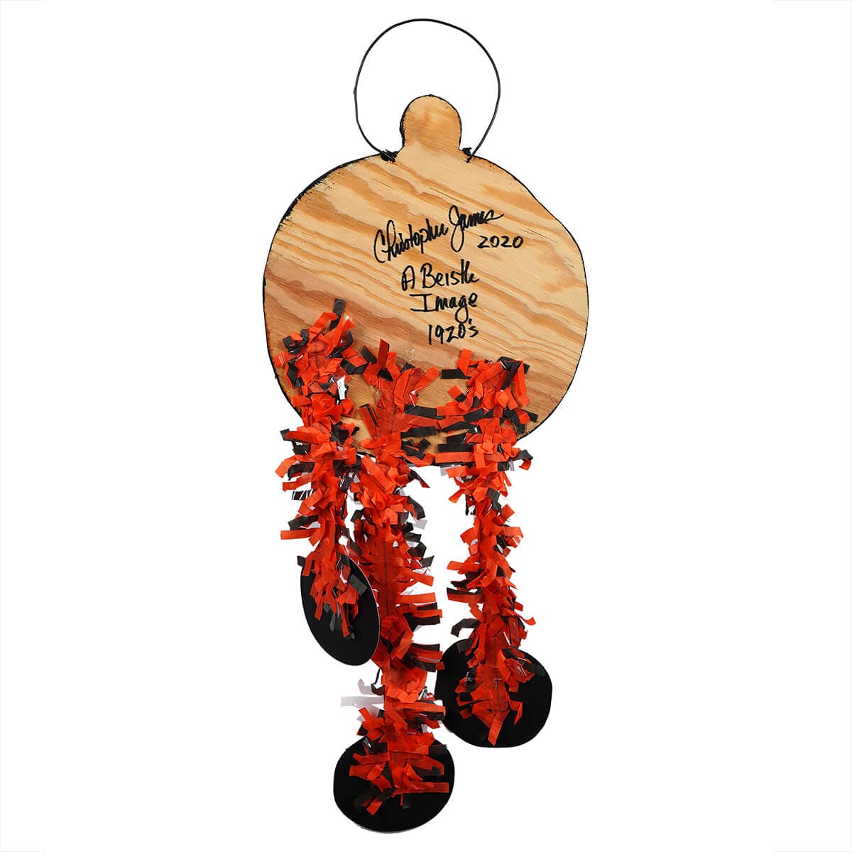 Vintage Dangling Pumpkins Hanger