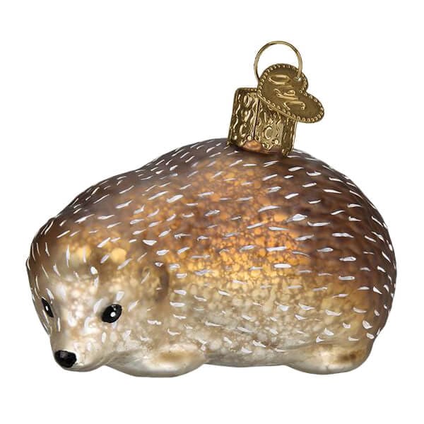 Vintage Hedgehog Ornament