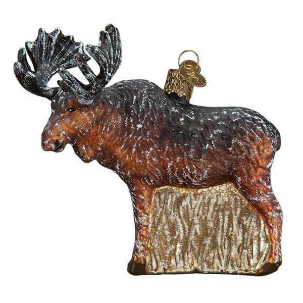 Vintage Moose Ornament