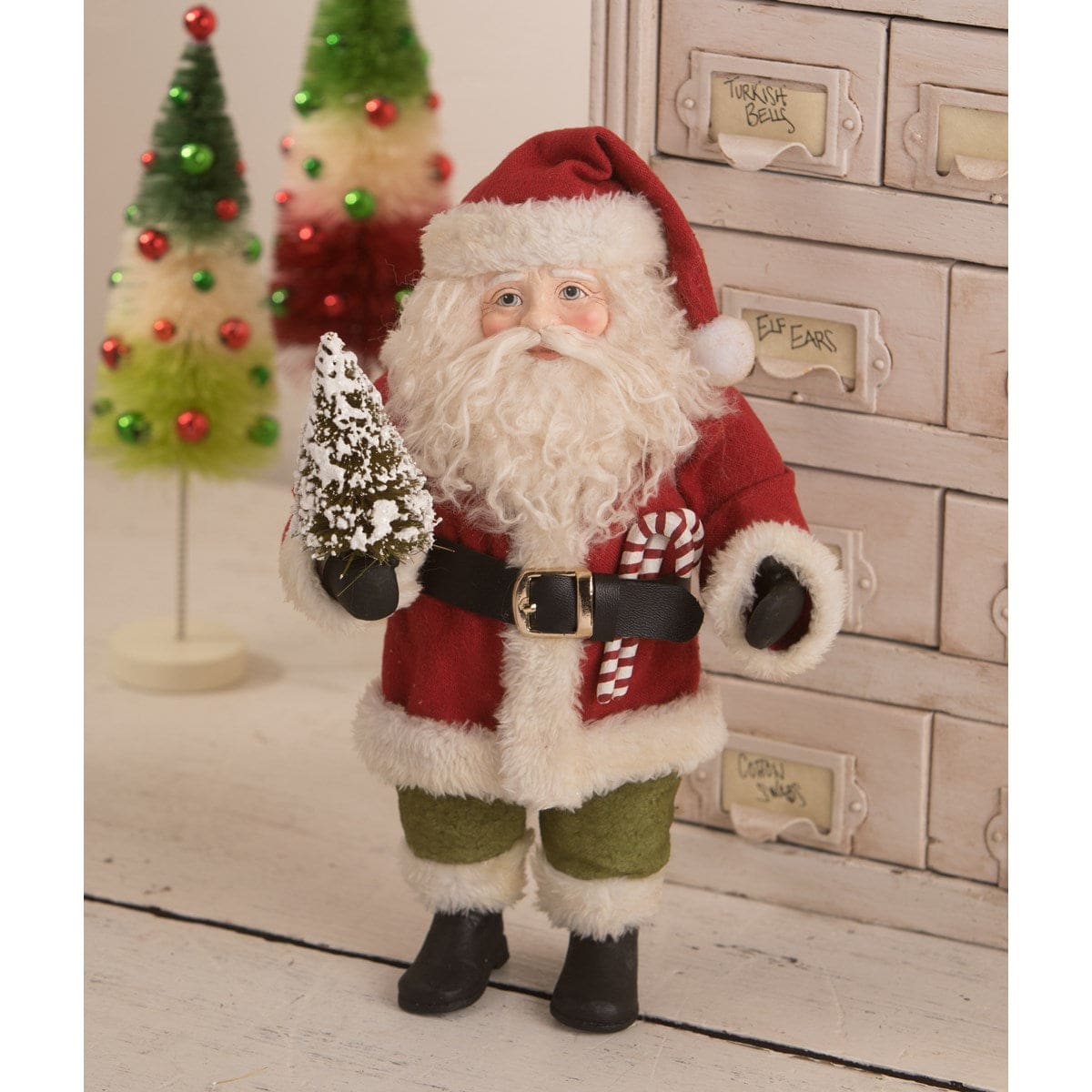 Vintage Posable Santa