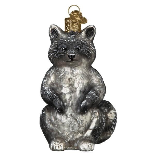 Vintage Raccoon Ornament