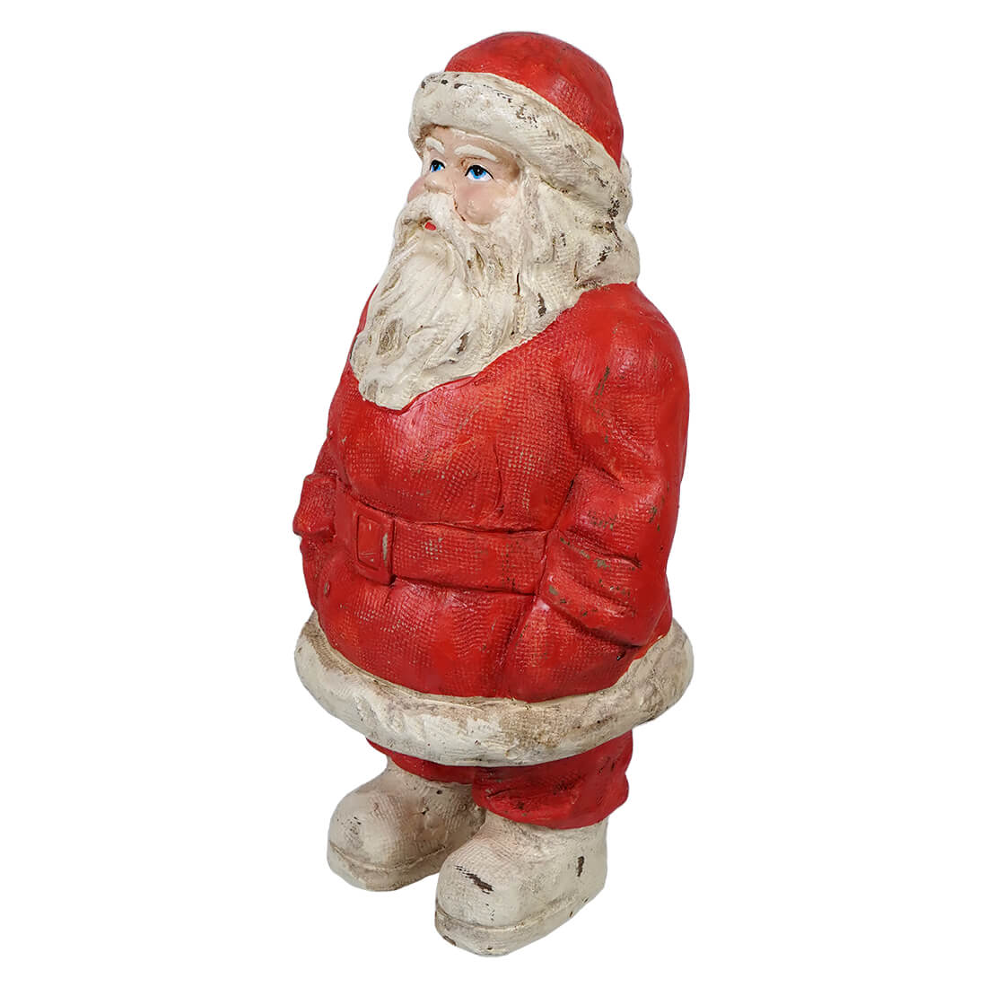 Vintage Red Coat Santa - Christmas