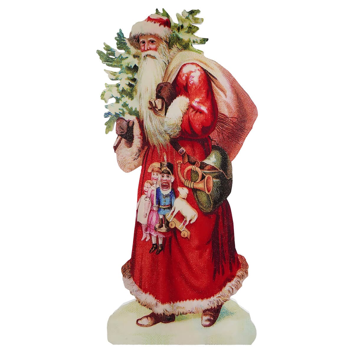 Vintage Santa Claus Standing Board