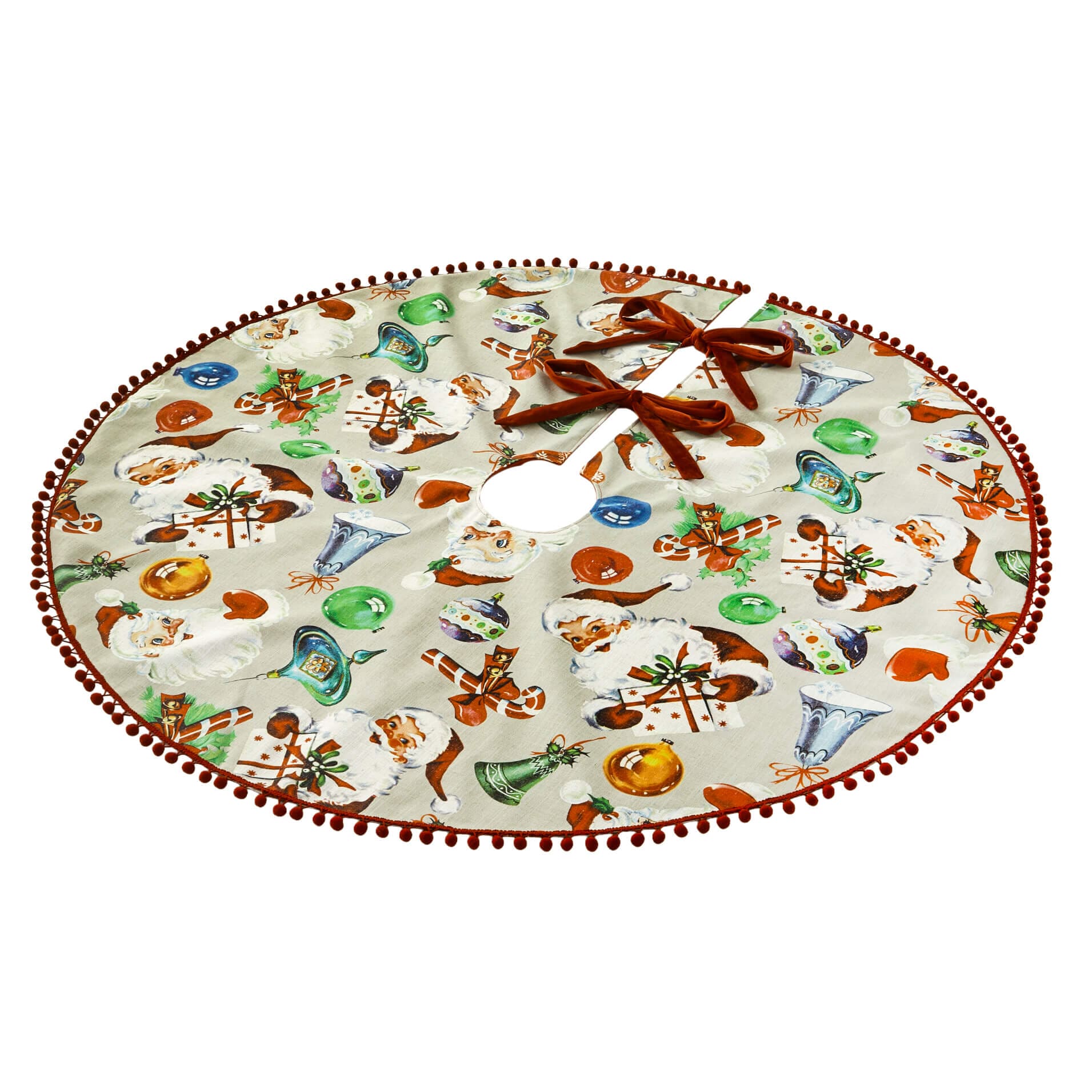 Vintage Santa Tree Skirt