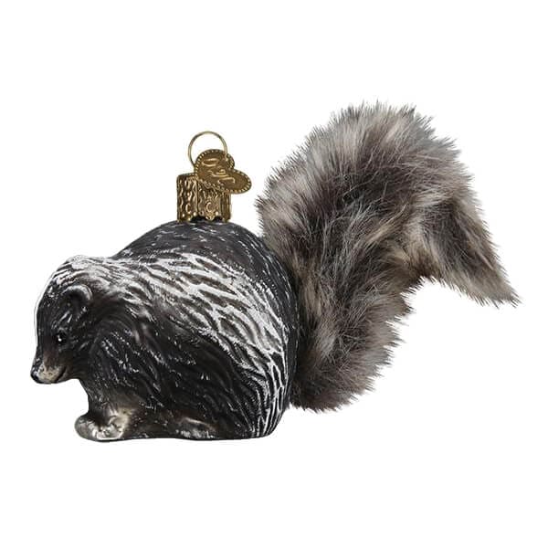 Vintage Skunk Ornament